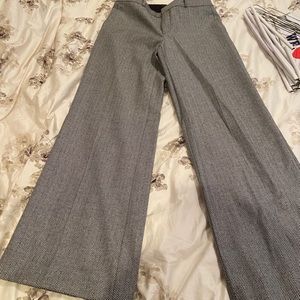 Banana Republic High Waist Wise Leg Houndstooth